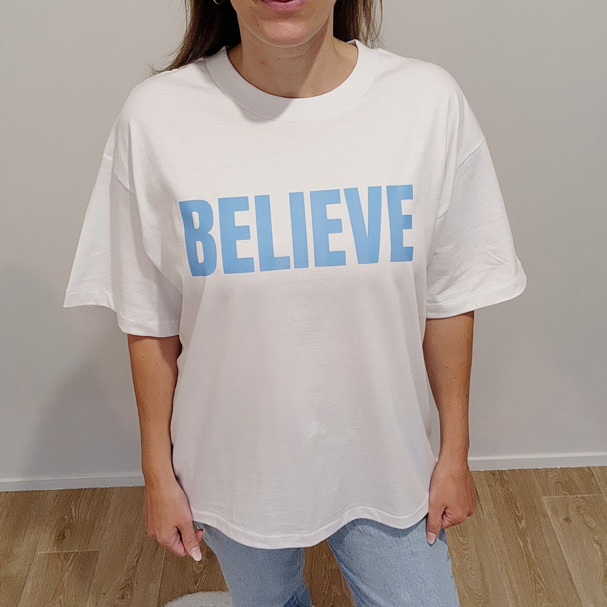 BELIEVE - T - SHIRT OVERSIZE - Jonah & Joshua