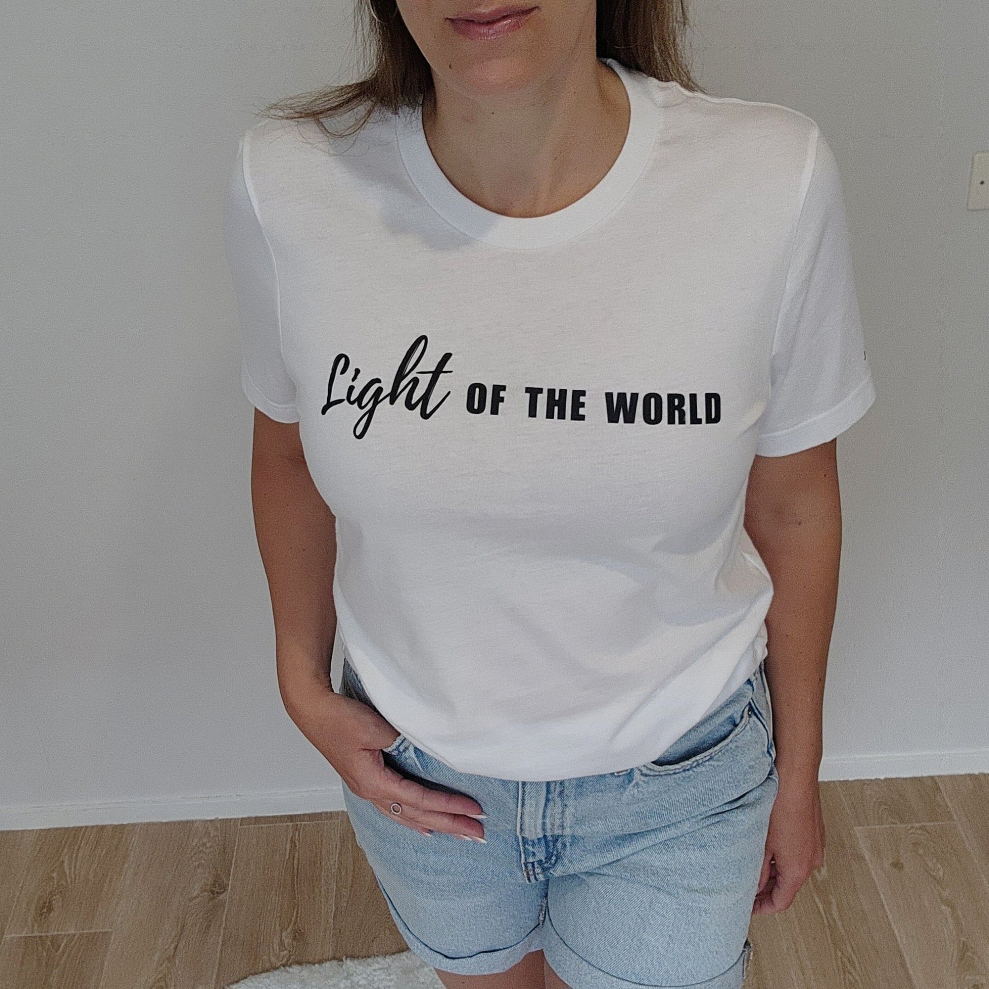 LIGHT OF THE WORLD - T - SHIRT - Jonah & Joshua